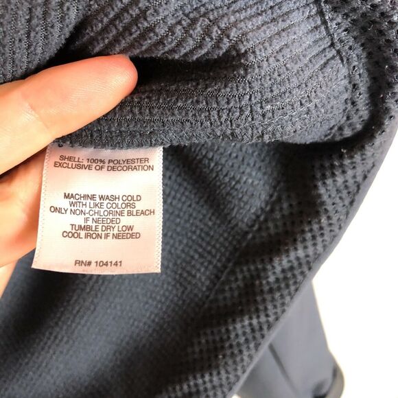 Koppen Gray Soft Shell Pink Zipper Jacket Women's Size Small - Picture 5 of 8